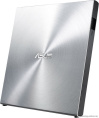 Оптический привод DVD-RW ASUS SDRW-08U5S-U/SIL/G/AS, внешний, USB, серебристый, Ret
