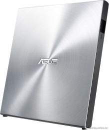 Оптический привод DVD-RW ASUS SDRW-08U5S-U/SIL/G/AS, внешний, USB, серебристый, Ret