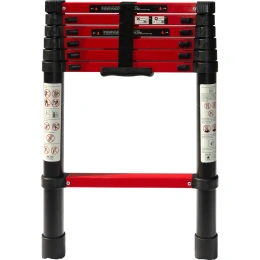 Лестница телескопическая WORKY МИ ПРОФИ 2.0м 7 ступеней ARD260061