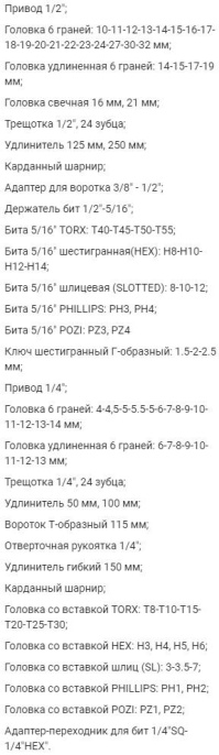 Набор инструментов Autovirazh AV-212094 94 предмета жесткий кейс