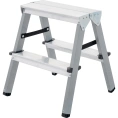Двухсторонняя стремянка Новая Высота сталь/алюминий, 2х2 ступени 1140202