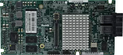 Supermicro Контроллер AOM-S3108M-H8 RAID 0/1/5/6/10/50/60 2Gb cache (в комплекте нет стоек)