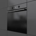 Духовой шкаф электрический Gorenje BOS6737E05DBG, 77л, дверца с 2 стеклами, черный