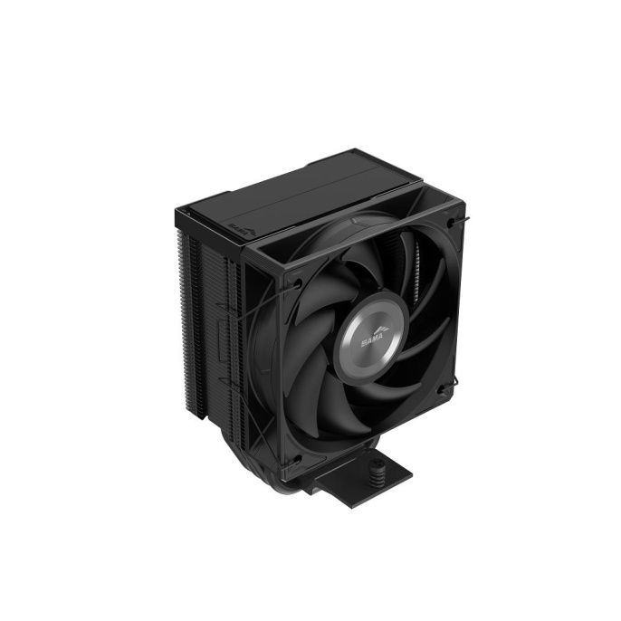 Кулер для процессора CPU Cooler SAMA X40 200W, 4-pin PWM, 133.5mm, 4x6mm, 1x100mm, 50.1CFM, 35.2dBA, 2600RPM, S: 1851/1700/1200/115X, AM5/AM4, black X40-BKWNYXOX-G