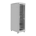 Шкаф телекоммуникационный 19" напольный 42U ExeGate EC-FS-42U.600.1000.G.V.GREY 19”, 42U, 600x1000x2054mm ШхГхВ , передняя дверь закаленное стекло, задняя перфорированная дверь, съемные боковые панели, пыле- и влагозащита IP20,  (EX300280RUS)