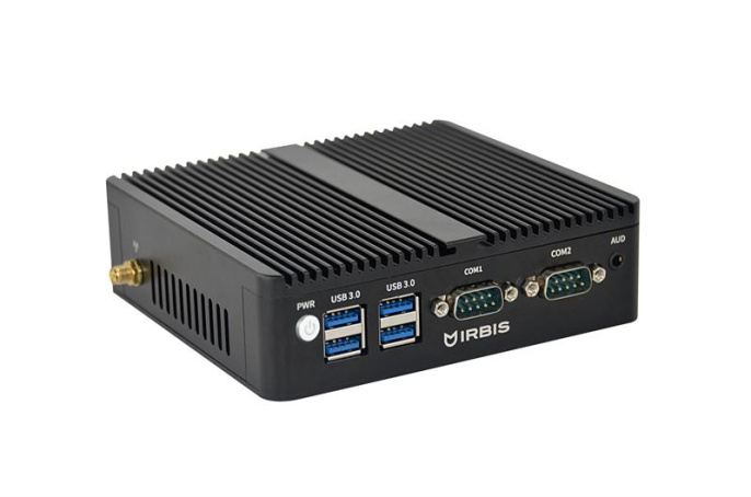 Персональный компьютер IRBIS Smartdesk mini PC Fanless Intel N100 4C/4T - up to 3.4Ghz , 8GB DDR4 2666, 256GB SSD M.2, Intel UHD, WiFi, BT, 2xRS232 serial COM port , NoOS, 1Y
