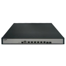 D-Link DSA-2108S/A1A Сервисный маршрутизатор с 6 настраиваемыми портами 10/100/1000Base-T и 2 портами 1000Base-X SFP