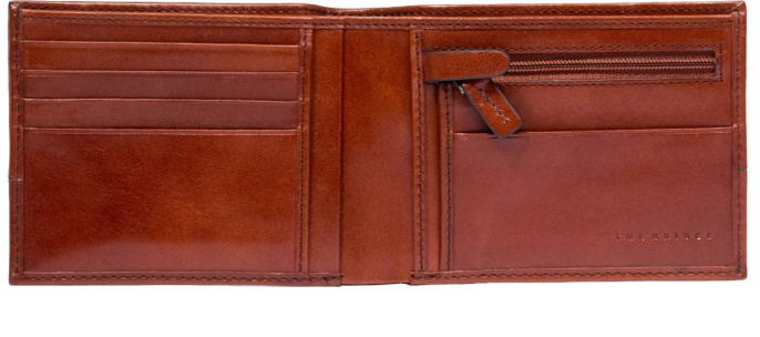 Кошелек мужской The Bridge Damiano 01472301/1A коричневый натур.кожа