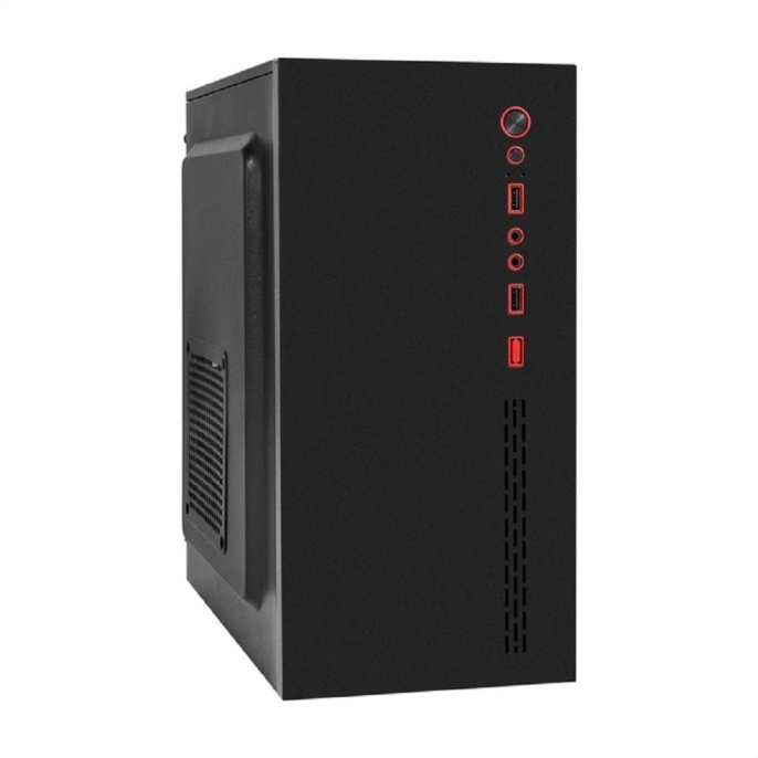 Exegate EX298159RUS Корпус Minitower ExeGate BAA-403 mATX, без БП, 2*USB, HD Audio, черный