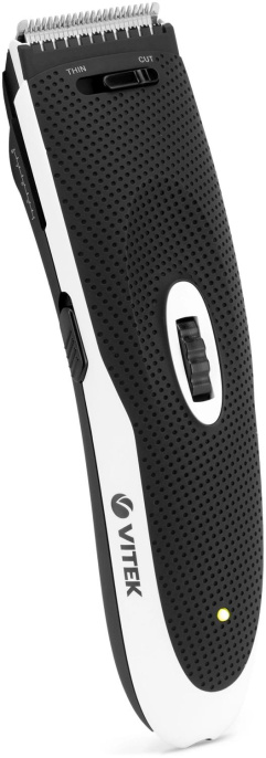 Машинка для стрижки Vitek VT-1355 белый насадок в компл:2шт