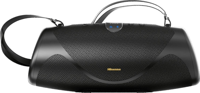 Колонка порт. Hisense WEBOOM черный 140W 2.2 BT/3.5Jack/USB 10000mAh