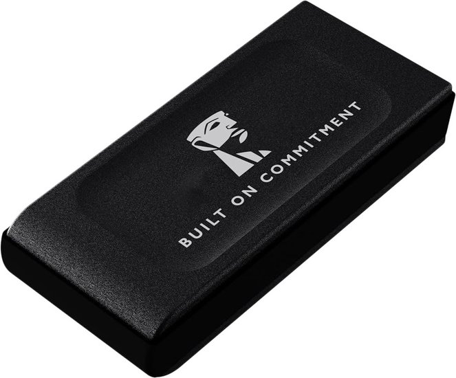 2ТБ Внешний диск SSD Kingston XS1000 SXS1000/2000GA, USB 3.2 Gen 2, запись - 1000МБ/с, чтение - 1050МБ/с, черный