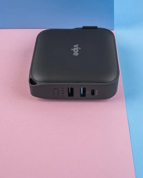 NONAME Зарядное устройство с функцией внешнего аккум, vipe 10000mAh, PD20W, 15W, черный VPTRCHPBBLK MF-PP
