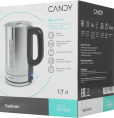 Чайник электрический Candy CK-204, 1.7л, нержавеющая сталь