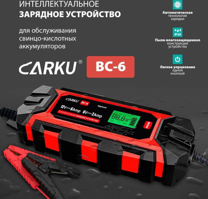 Зарядное устройство Carku BC-6