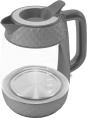 Чайник электрический Polaris PWK 1809CGL 1.8л. 2200Вт графит корпус: стекло/пластик PWK 1809CG