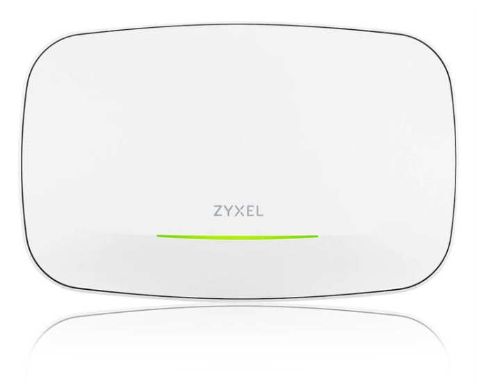 Точка доступа ZyXEL NebulaFlex NWA130BE-WW0101F, BE11000, 2.4/5/6ГГц, 2xRJ45, белый