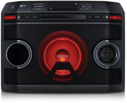 Минисистема LG XBOOM OL45 черный 220Вт CD CDRW FM USB BT