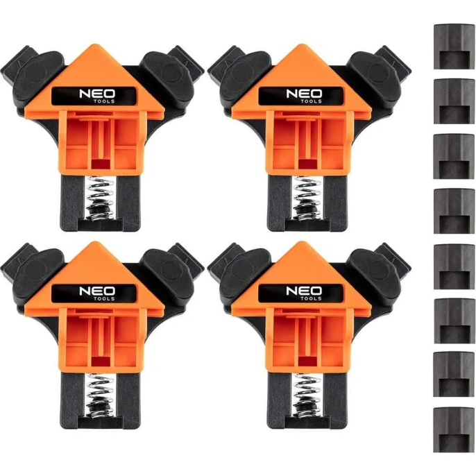 Угловая струбцина NEO TOOLS комплект из 4 частей 45-492