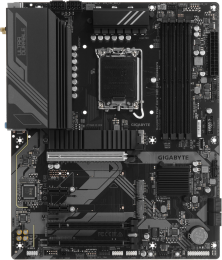 Материнская плата GigaByte Z790 D AX rev. 1.2 ATX, 30.5x24.4 см, Intel Z790, 4xDDR5 DIMM, 7600МГц, до 256GB, звук 7.1, 4xSATA 6Gb/s, 3хM.2, 1xPCIe 5.0 (Z790 D AX (rev. 1.2))