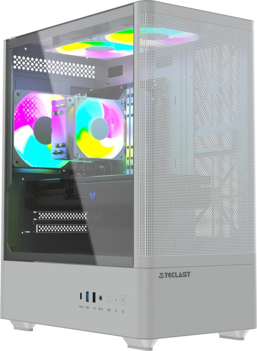 ПК Teclast G03 i5 14400F 2.5 32Gb SSD1Tb RTX5060TI 8Gb Windows 11 Pro GbitEth WiFi BT 500W белый G03 14400F32G1T5060T8WKRU