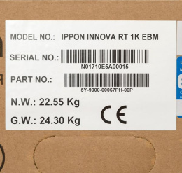 Батарея для ИБП Ippon Innova RT 1000 36V (12V/7Ah x 6) 438х85.5x436mm 22.2kg 2U 621783 
