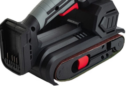 Ленточная шлифмашина P.I.T. PBS20H-75A аккумуляторная, бесщёточная, 20 В, 457х75 мм, скорость 120-380 м/мин