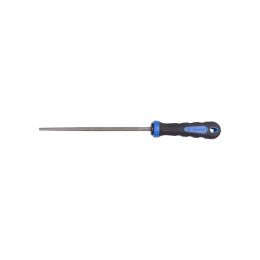 Напильник круглого сечения с рукояткой, 250 мм KING TONY 75302-10G
