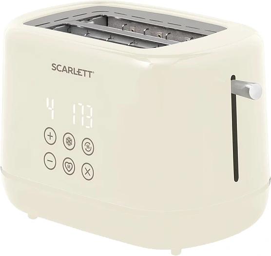 Тостер Scarlett SC-TM11070 850Вт бежевый
