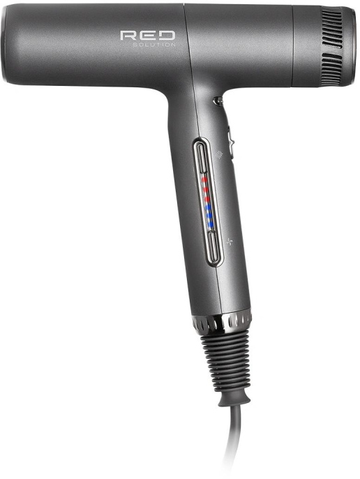 Фен RED SOLUTION F582, 1500Вт, серый и серебристый