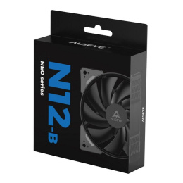 Вентилятор в корпус ALSEYE N12-B Cooling Fan Black N12-B Cooling Fan Black 120*120*25mm, 700;1800RPM, 25.98;62.46CFM, 7.4;34.8dB A AS.04.04.0001