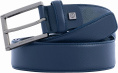 Ремень мужской Piquadro Modus Special, кожа натуральная, синий [cu5927mos/blu]
