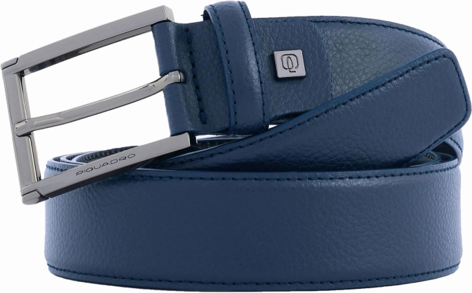 Ремень мужской Piquadro Modus Special, кожа натуральная, синий [cu5927mos/blu]