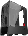 Корпус mATX BLOODY CC-123, Mini-Tower, без БП,  черный [cc-123-bk]