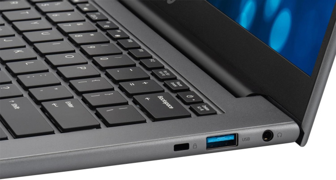 Ноутбук IRU Planio 15INP N-series N100 8Gb SSD256Gb Intel UHD Graphics 15.6" IPS FHD 1920x1080 Windows 11 Pro Multi Language 64 grey WiFi BT Cam 5000mAh 2023736