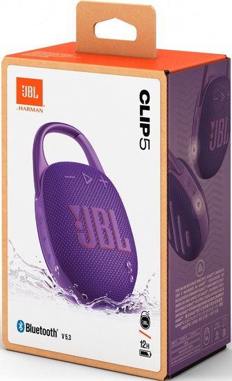 JBL Портативная колонка CLIP 5 - фиолетовый