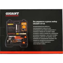 Набор инструментов Gigant для ремонта электроники 19шт GT-19