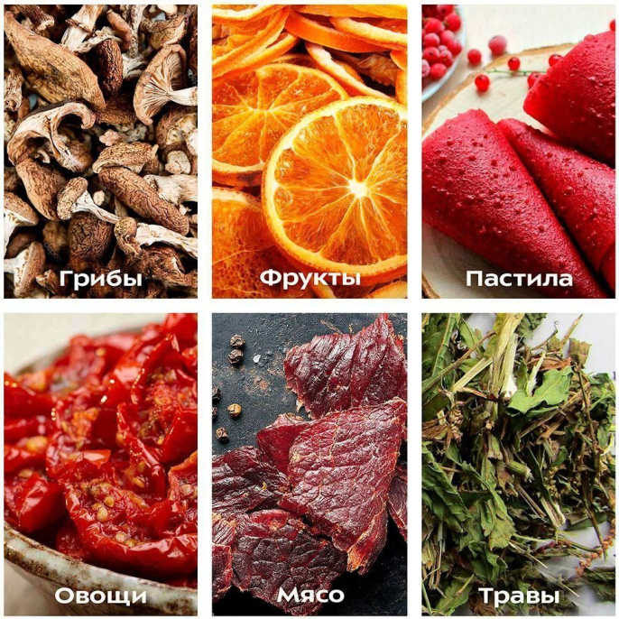 Сушилка для овощей и фруктов KITFORT KT-1917,  нержавеющая сталь,  6 поддонов