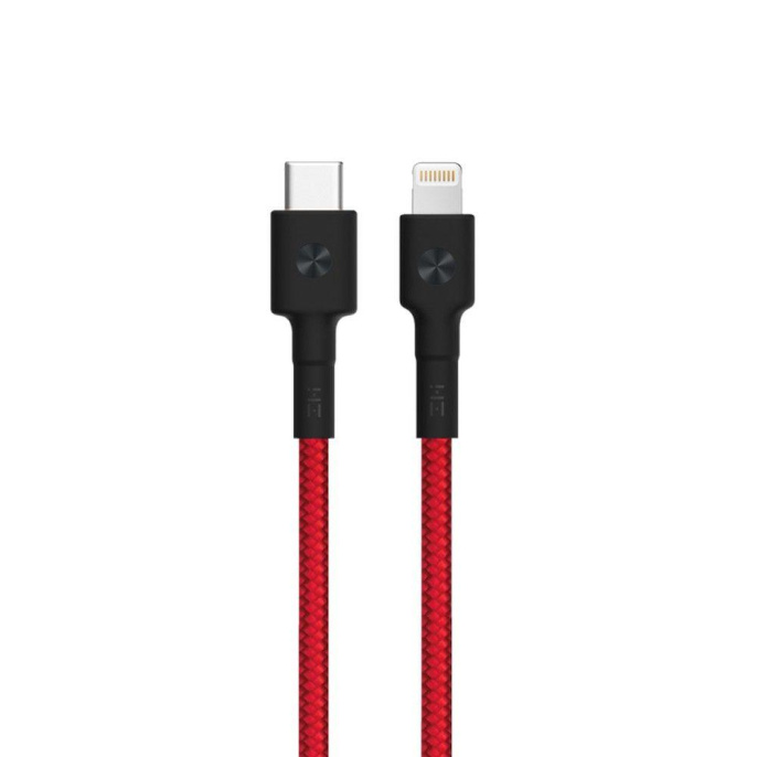 Кабель Type-C/Lightning Xiaomi ZMI 100см MFI , 3A, 18W PD Материал оплетки нейлон/кевлар AL873K красный 402667 ZMKAL873KCRD