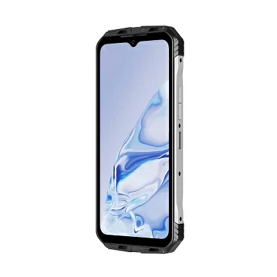 Doogee S100 Pro Moonshine Silver, 16,71 см (6.58") 2408 x 1080 пикселей, 2.2GHz, 8 Core, 12 ГБ, 256GB, up to 2TB flash, 108 МП+ 20 МП + 16 МП/32Mpix, 2 Sim, 2G, 3G, LTE, BT v5.0, Wi-Fi, NFC, GPS, Type-C, 22000 мА·ч, Android 12, 400 г, 178,4 ммx83,1 ммx27