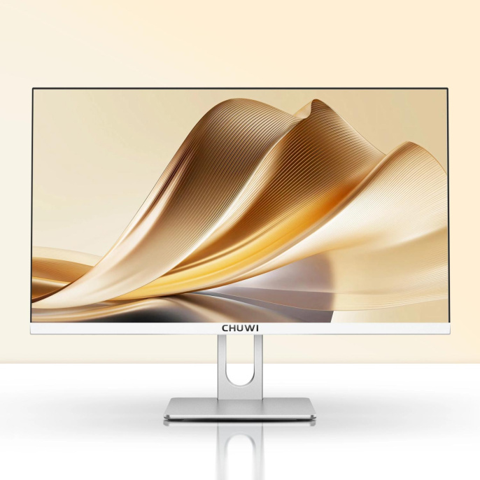 Моноблок Chuwi Unitech 24 23.8" Full HD Ryzen 5 6600H 3.3 16Gb SSD512Gb 660M Windows 11 Pro GbitEth WiFi BT 48W клавиатура мышь Cam белый 1920x1080 (23437282)