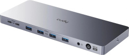 Разветвитель USB-C Cudy CS700 6порт. серебристый