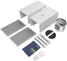 Вытяжка каминная Oasis KB-50W белый управление: кнопочное 1 мотор