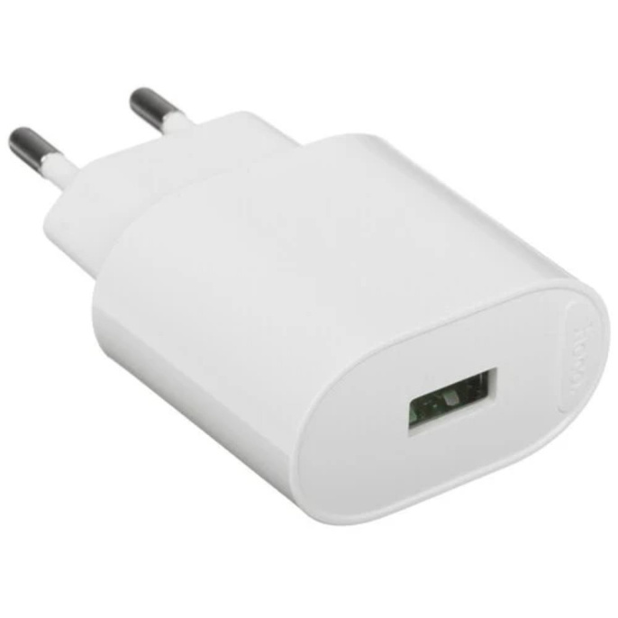 HOCO C109A/ Сетевое ЗУ + Кабель Type-C 1m/ QC 3.0/ 1 USB/ Выход: 18W/ White (HC-84834)