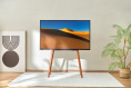 Подставка для телевизора Cactus CS-ST3644BKWN, 43-65", напольный, черный/орех