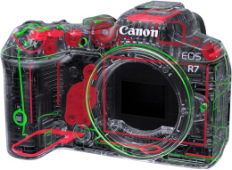 Беззеркальный фотоаппарат Canon EOS R7 body, черный [5137c009]