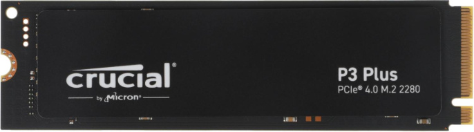 SSD накопитель Crucial P3 Plus CT1000P3PSSD8 1ТБ, M.2 2280, PCIe 4.0 x4,  NVMe,  M.2