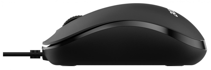Мышь проводная Acer OMW140, оптическая, USB, 1200dpi, черный [zl.mceee.00l]