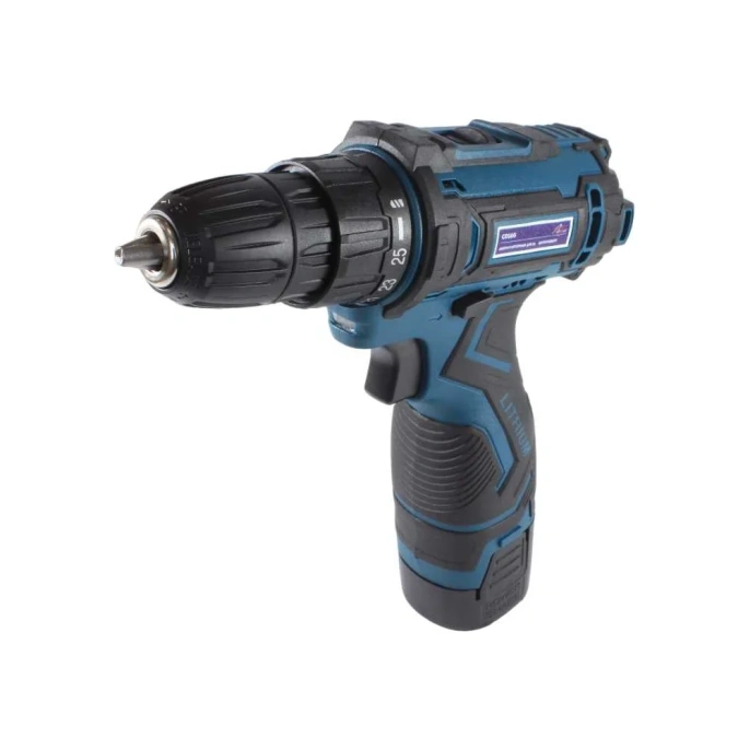 Аккумуляторная дрель-шуруповерт AktiTool CD16G в кейсе (16 В, 1 аккум  1500 мАч)  101204