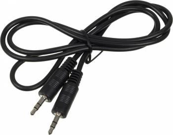 Кабель аудио NingBo Jack 3.5 (m) -  Jack 3.5 (m),  1м, черный [jaac002-1]